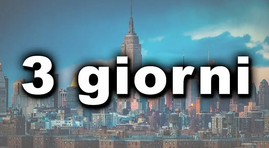 3 giorni ny
