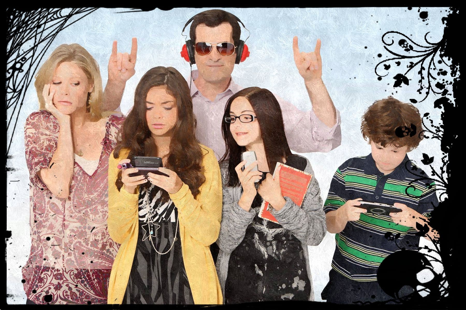 famiglia moderna